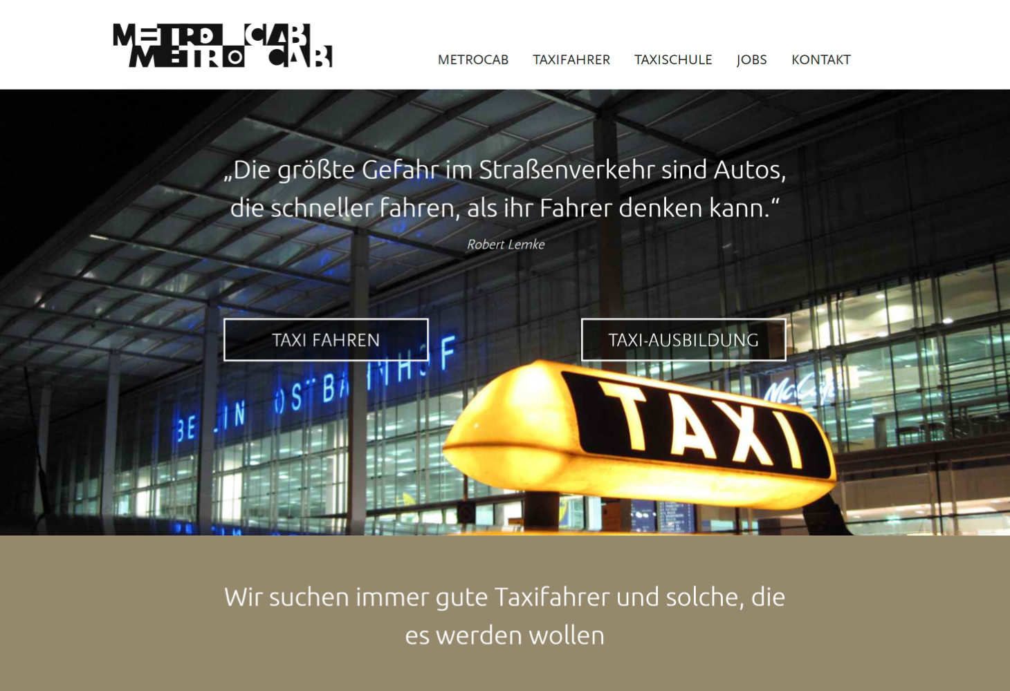 Metrocab Taxi